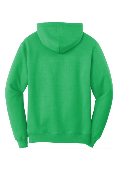 Port & Company Core Fleece Pullover Hooded Sweatshirt. PC78H Clover Green