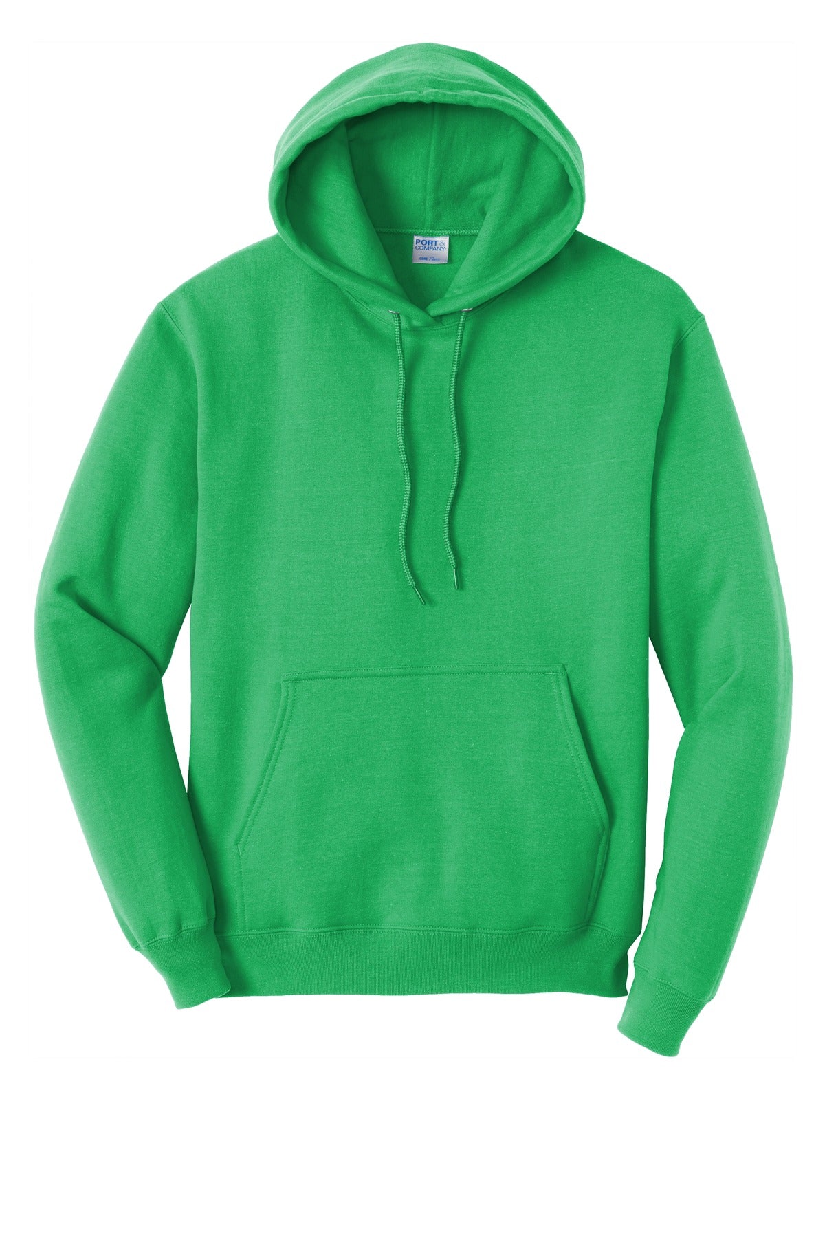Port & Company Core Fleece Pullover Hooded Sweatshirt. PC78H Clover Green