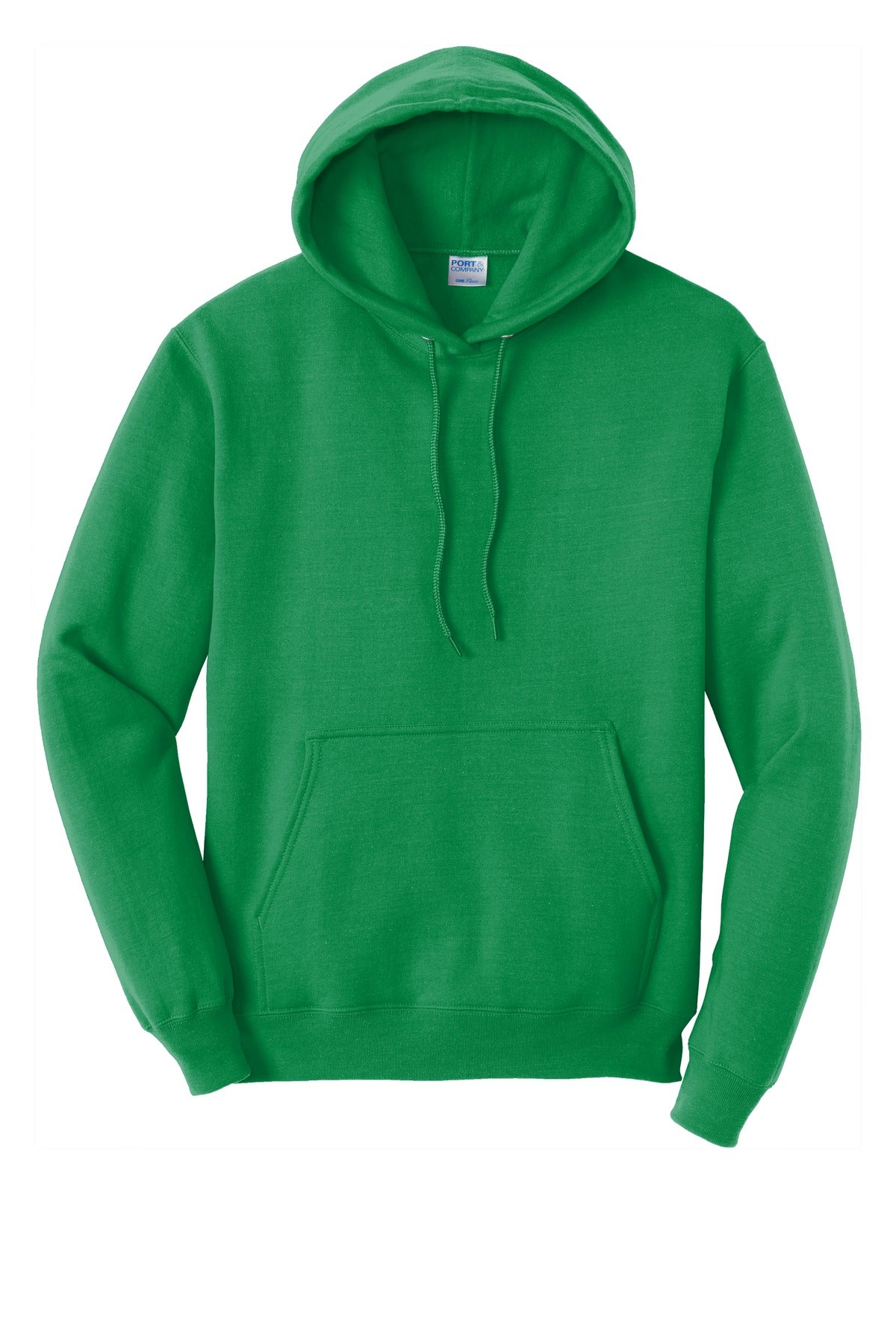Port & Company Core Fleece Pullover Hooded Sweatshirt. PC78H Kelly
