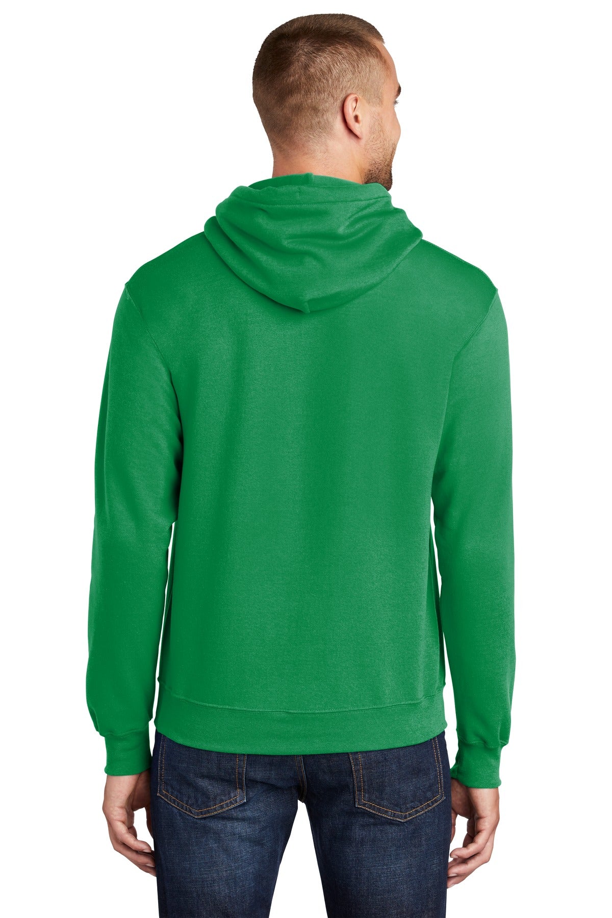 Port & Company Core Fleece Pullover Hooded Sweatshirt. PC78H Kelly