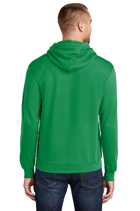 Port & Company Core Fleece Pullover Hooded Sweatshirt. PC78H Kelly