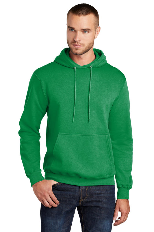 Port & Company Core Fleece Pullover Hooded Sweatshirt. PC78H Kelly