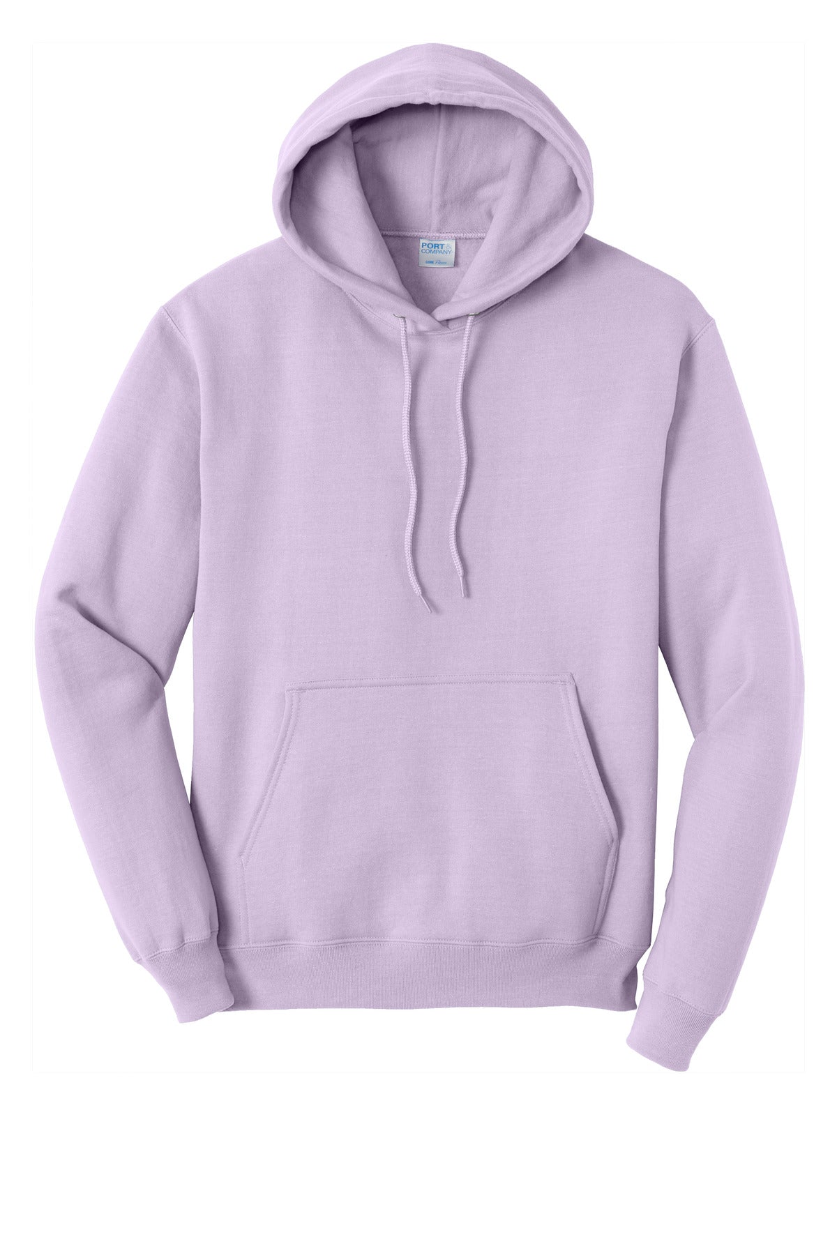Port & Company Core Fleece Pullover Hooded Sweatshirt. PC78H Lavender