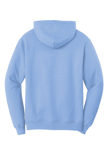 Port & Company Core Fleece Pullover Hooded Sweatshirt. PC78H Light Blue