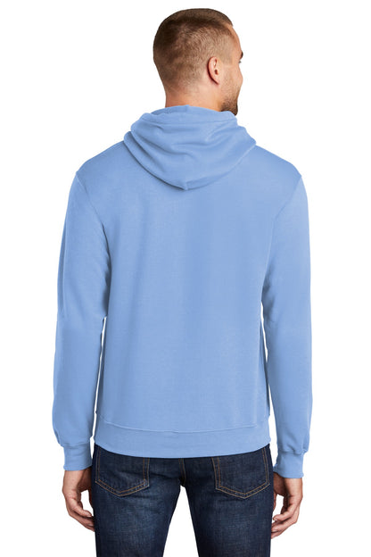 Port & Company Core Fleece Pullover Hooded Sweatshirt. PC78H Light Blue