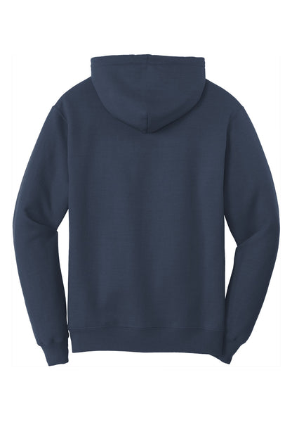 Port & Company Core Fleece Pullover Hooded Sweatshirt. PC78H Navy