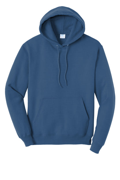 Port & Company Core Fleece Pullover Hooded Sweatshirt. PC78H Neptune Blue