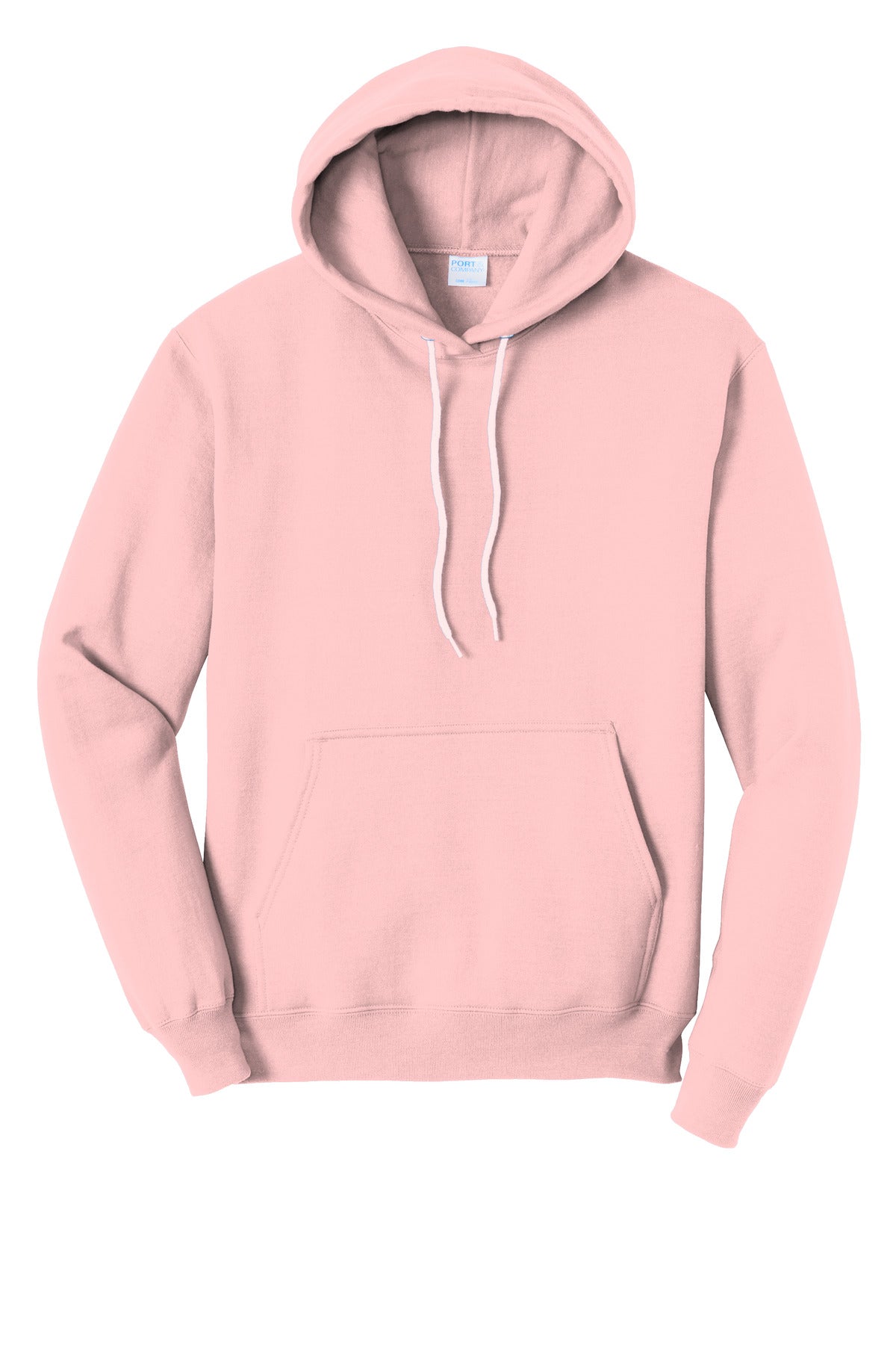 Port & Company Core Fleece Pullover Hooded Sweatshirt. PC78H Pale Blush