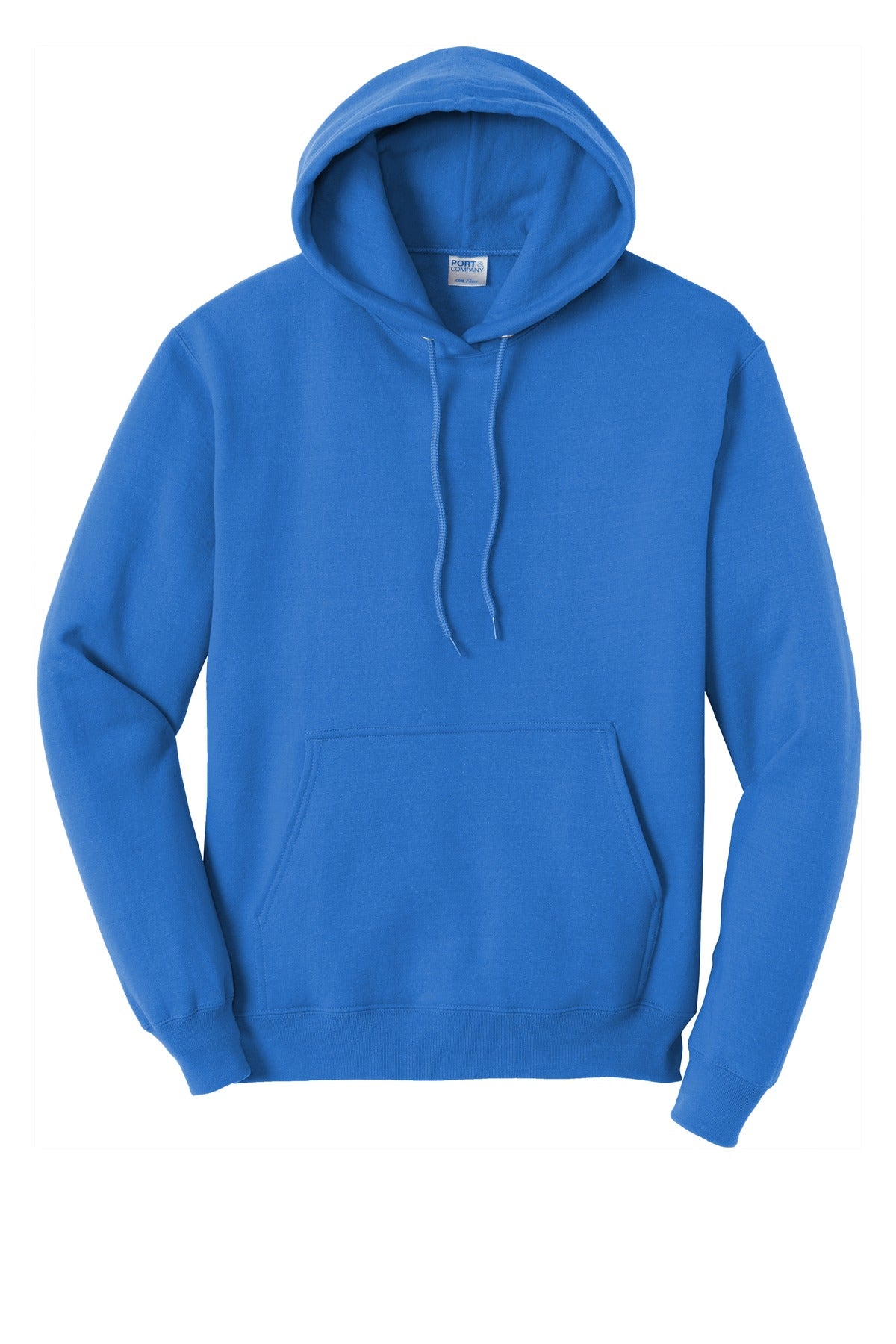 Port & Company Core Fleece Pullover Hooded Sweatshirt. PC78H Royal