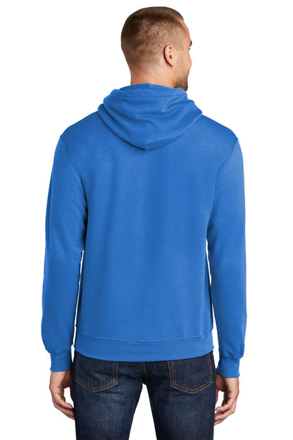 Port & Company Core Fleece Pullover Hooded Sweatshirt. PC78H Royal