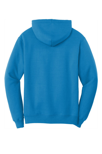 Port & Company Core Fleece Pullover Hooded Sweatshirt. PC78H Sapphire