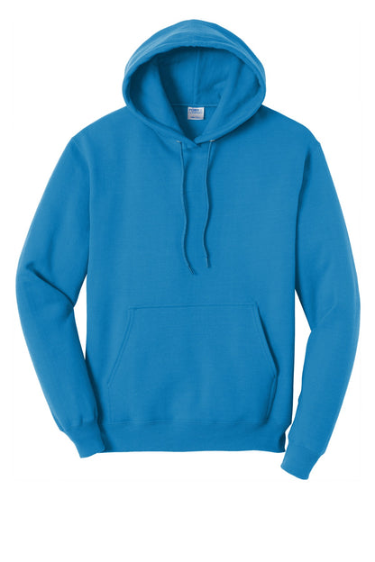 Port & Company Core Fleece Pullover Hooded Sweatshirt. PC78H Sapphire