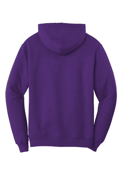 Port & Company Core Fleece Pullover Hooded Sweatshirt. PC78H Team Purple