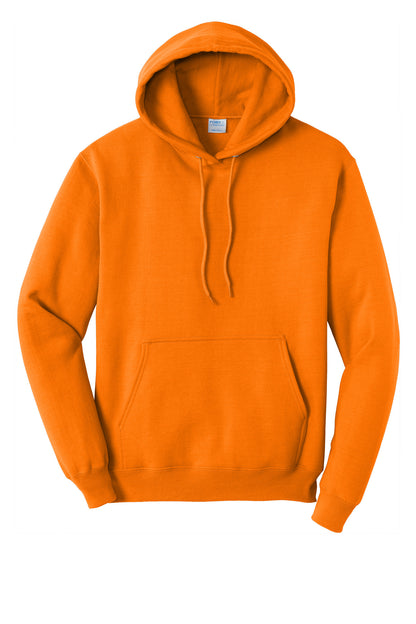 Port & Company Core Fleece Pullover Hooded Sweatshirt. PC78H Tennessee Orange