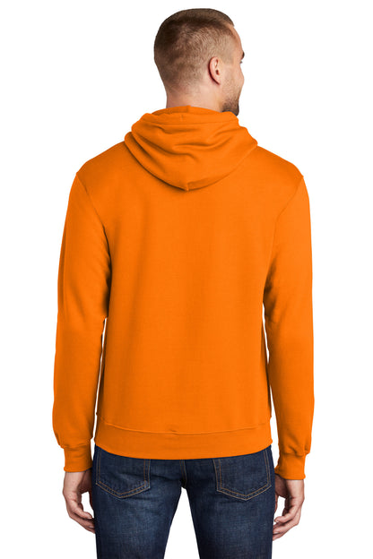Port & Company Core Fleece Pullover Hooded Sweatshirt. PC78H Tennessee Orange