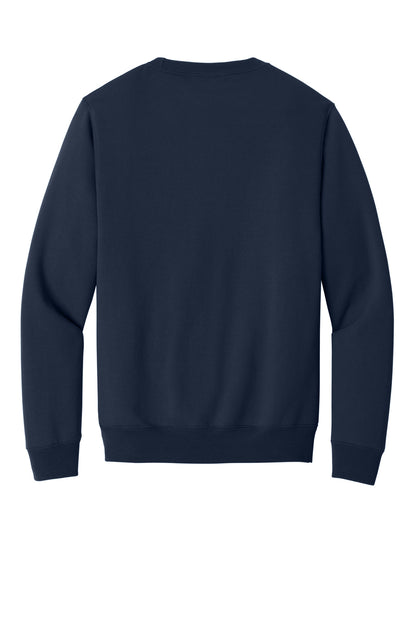 Port & Company Core Fleece Crewneck Pocket Sweatshirt PC78PKT True Navy