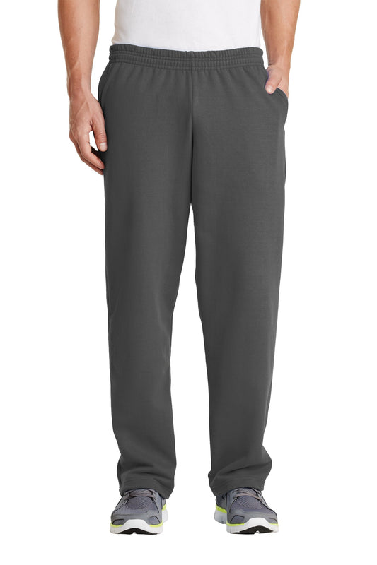 Port & Company Core Fleece Sweatpant with Pockets. PC78P Charcoal