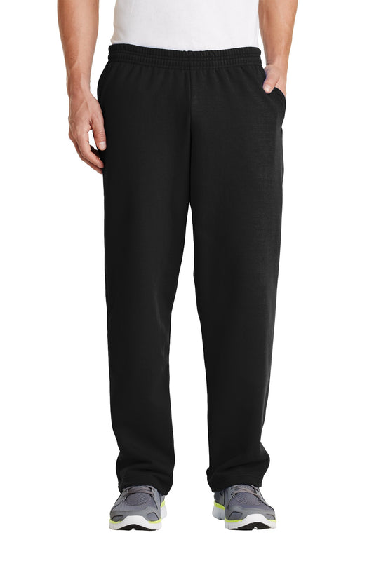 Port & Company Core Fleece Sweatpant with Pockets. PC78P Jet Black