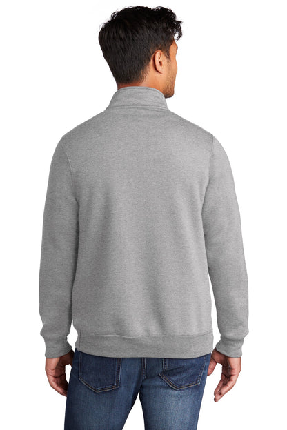 Port & Company  Core Fleece 1/4-Zip Pullover Sweatshirt PC78Q Athletic Heather