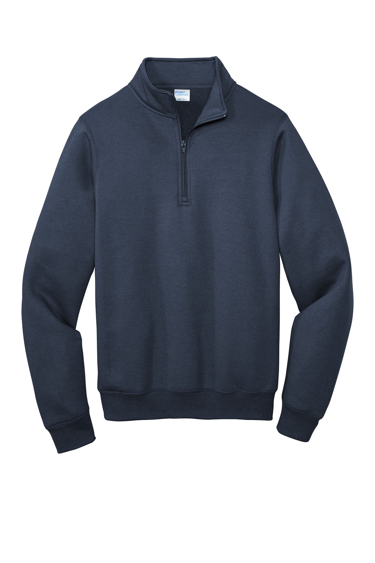 Port & Company  Core Fleece 1/4-Zip Pullover Sweatshirt PC78Q Navy