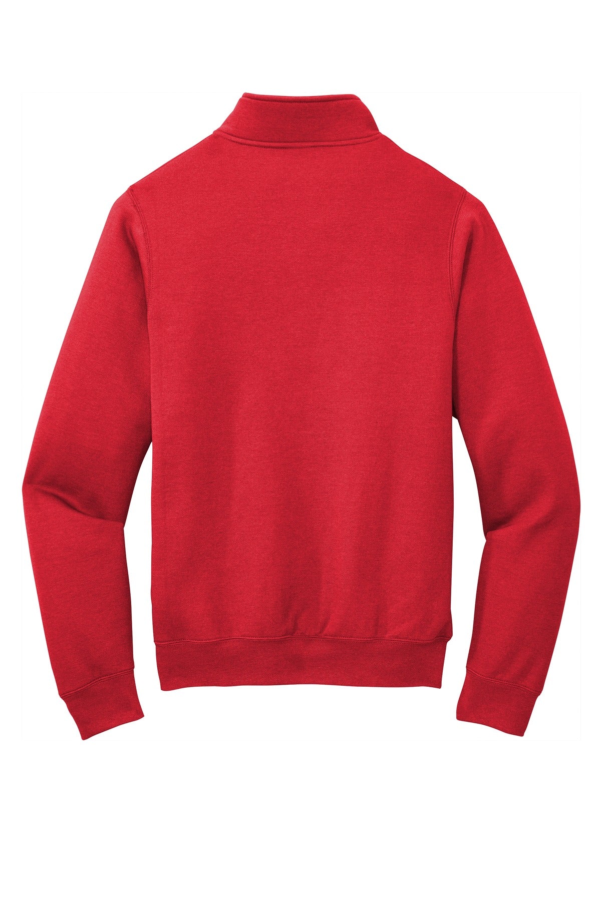 Port & Company  Core Fleece 1/4-Zip Pullover Sweatshirt PC78Q Red
