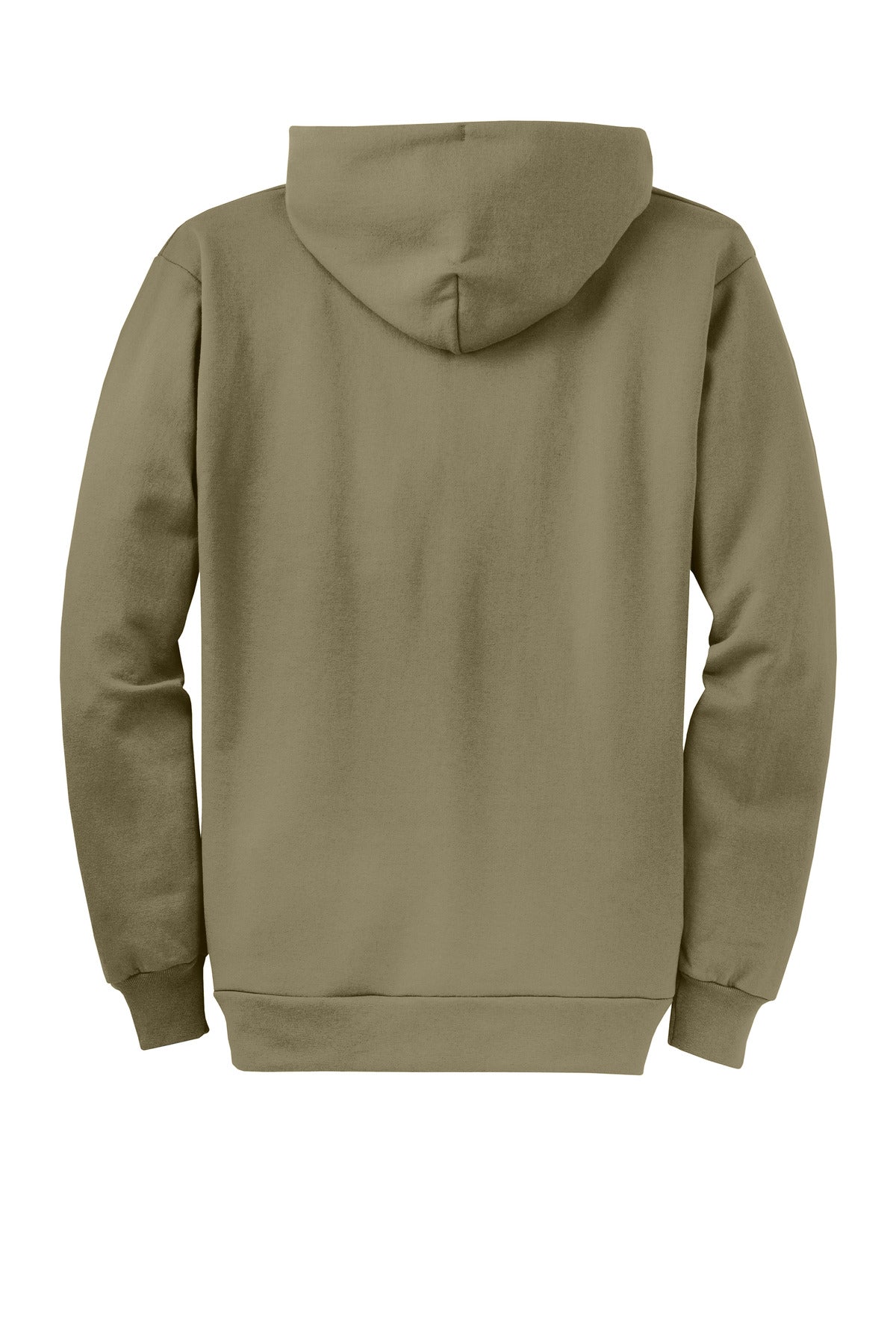 Port & Company Core Fleece Full-Zip Hooded Sweatshirt. PC78ZH Coyote Brown