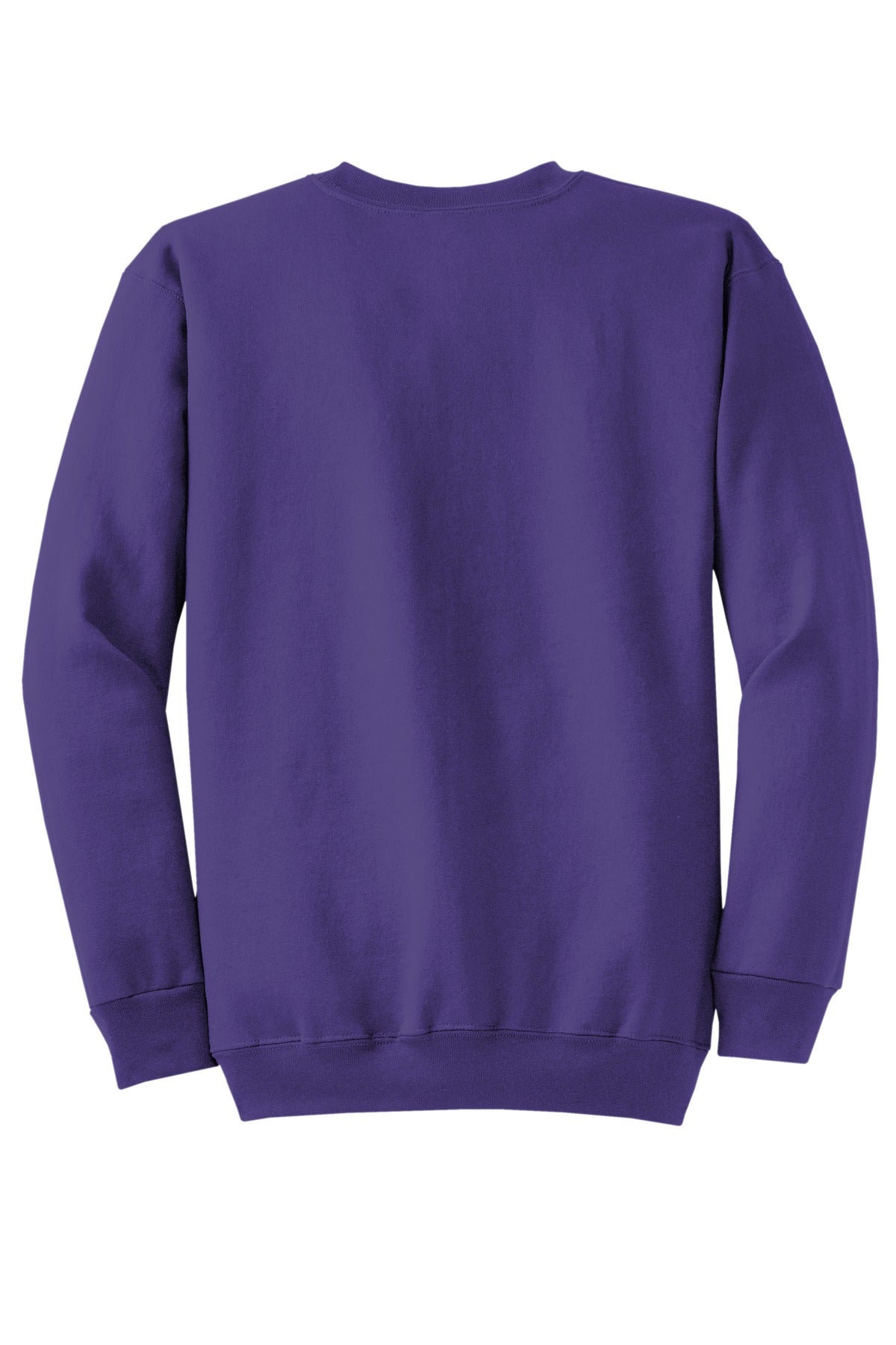 Port & Company Core Fleece Crewneck Sweatshirt. PC78 Purple