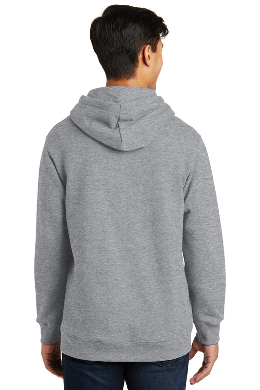 Port & Company Fan Favorite Fleece Pullover Hooded Sweatshirt. PC850H Athletic Heather