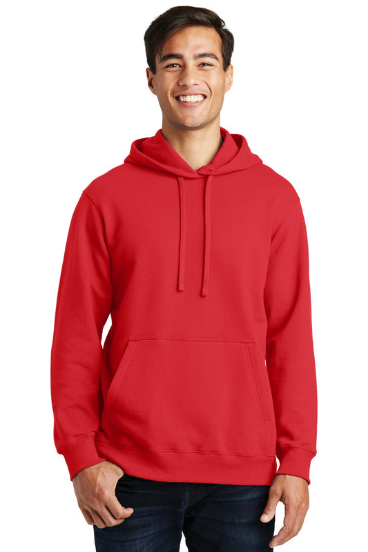 Port & Company Fan Favorite Fleece Pullover Hooded Sweatshirt. PC850H Bright Red