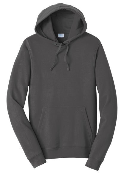 Port & Company Fan Favorite Fleece Pullover Hooded Sweatshirt. PC850H Charcoal