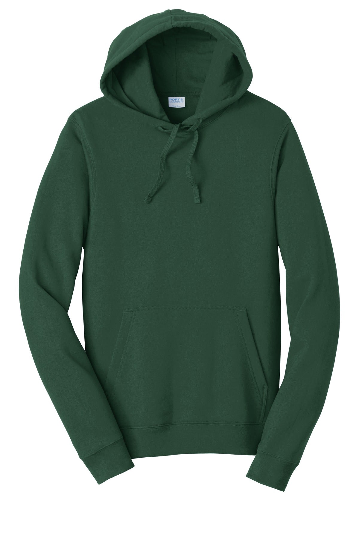 Port & Company Fan Favorite Fleece Pullover Hooded Sweatshirt. PC850H Forest Green