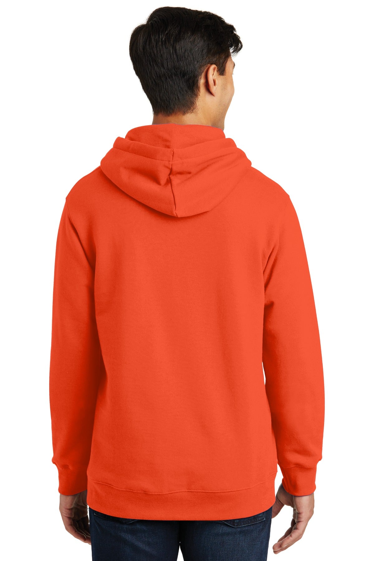 Port & Company Fan Favorite Fleece Pullover Hooded Sweatshirt. PC850H Orange