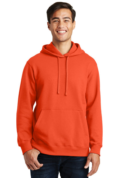 Port & Company Fan Favorite Fleece Pullover Hooded Sweatshirt. PC850H Orange