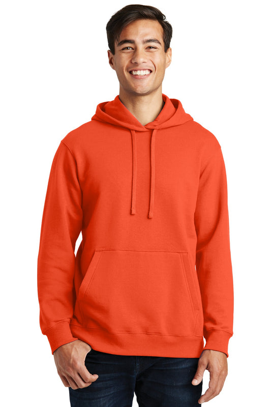 Port & Company Fan Favorite Fleece Pullover Hooded Sweatshirt. PC850H Orange