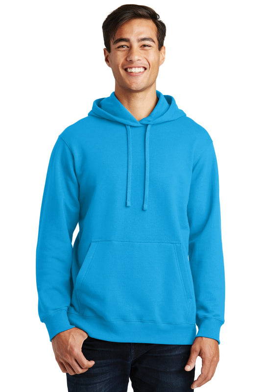 Port & Company Fan Favorite Fleece Pullover Hooded Sweatshirt. PC850H Sapphire