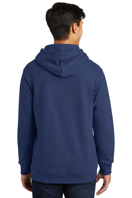 Port & Company Fan Favorite Fleece Pullover Hooded Sweatshirt. PC850H Team Navy
