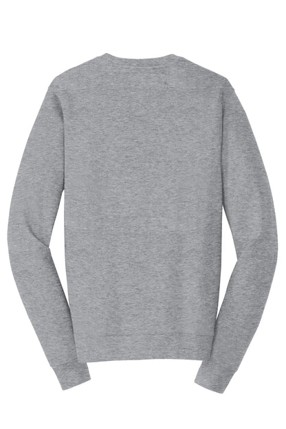 Port & Company Fan Favorite Fleece Crewneck Sweatshirt. PC850 Athletic Heather