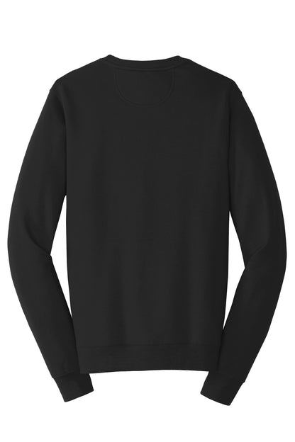 Port & Company Fan Favorite Fleece Crewneck Sweatshirt. PC850 Jet Black