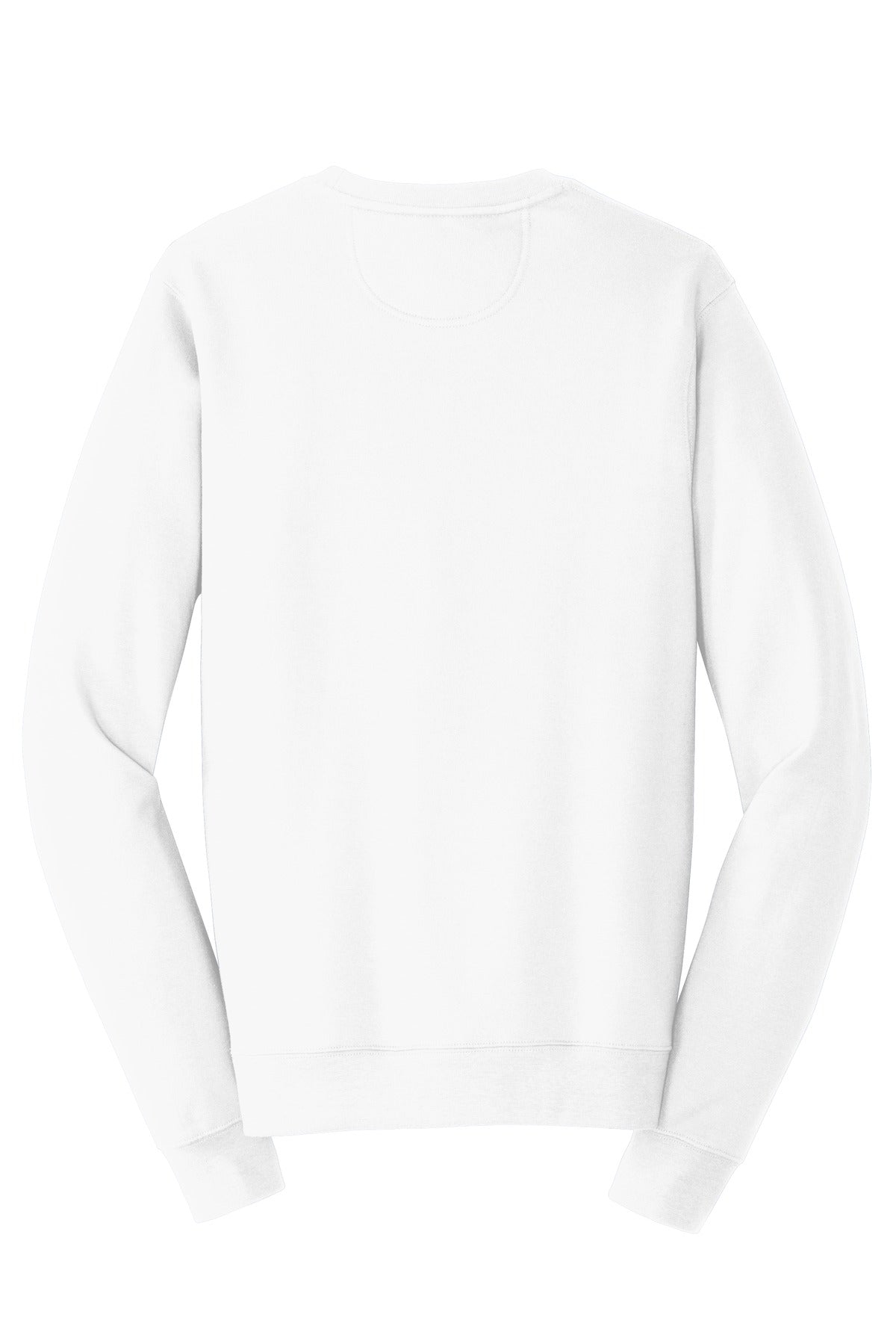Port & Company Fan Favorite Fleece Crewneck Sweatshirt. PC850 White