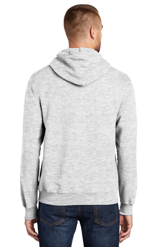 Port & Company Tall Essential Fleece Pullover Hooded Sweatshirt. PC90HT Ash Tall