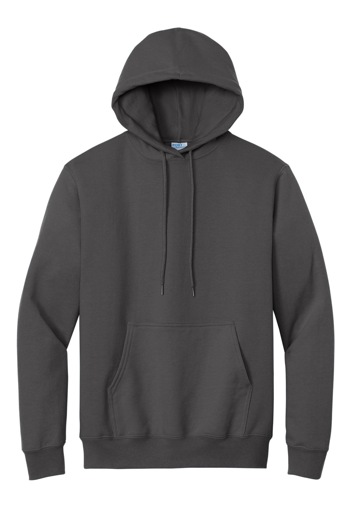 Port & Company Tall Essential Fleece Pullover Hooded Sweatshirt. PC90HT Charcoal Tall