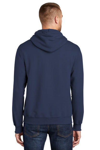 Port & Company Tall Essential Fleece Pullover Hooded Sweatshirt. PC90HT Navy Tall