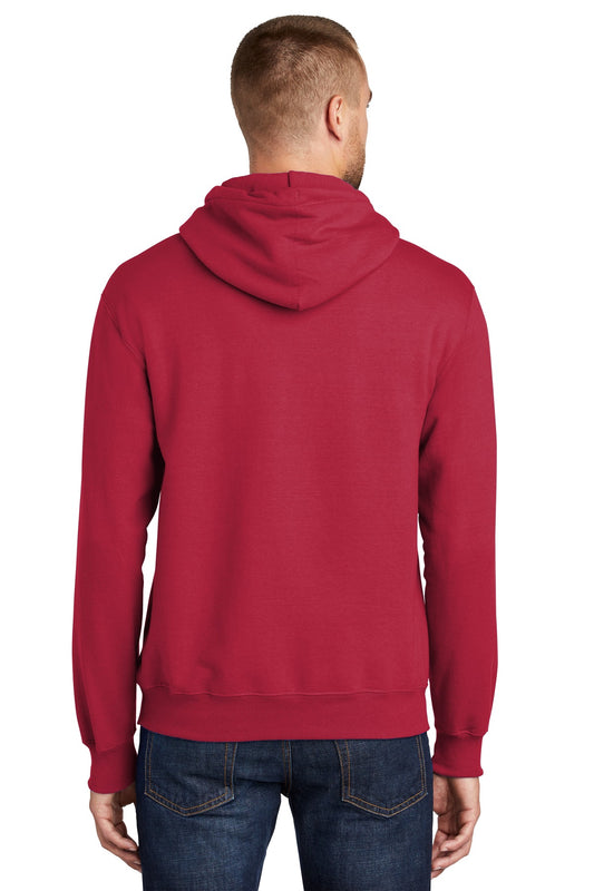 Port & Company Tall Essential Fleece Pullover Hooded Sweatshirt. PC90HT Red Tall