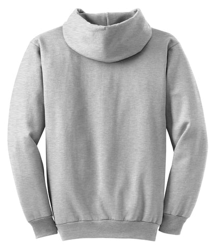 Port & Company Essential Fleece Pullover Hooded Sweatshirt.  PC90H Ash