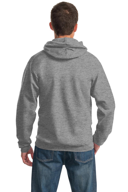 Port & Company Essential Fleece Pullover Hooded Sweatshirt.  PC90H Athletic Heather