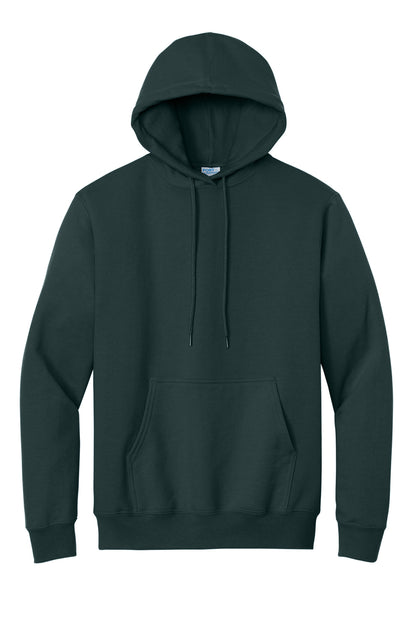 Port & Company Essential Fleece Pullover Hooded Sweatshirt.  PC90H Dark Green