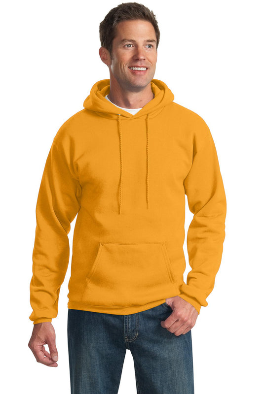 Port & Company Essential Fleece Pullover Hooded Sweatshirt.  PC90H Gold