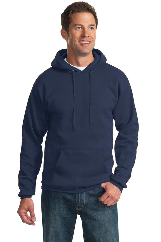 Port & Company Essential Fleece Pullover Hooded Sweatshirt.  PC90H Navy
