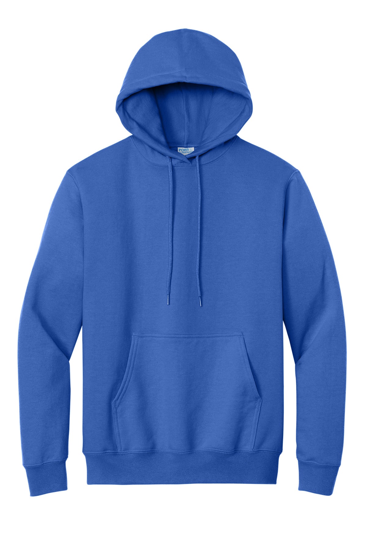 Port & Company Essential Fleece Pullover Hooded Sweatshirt.  PC90H Royal