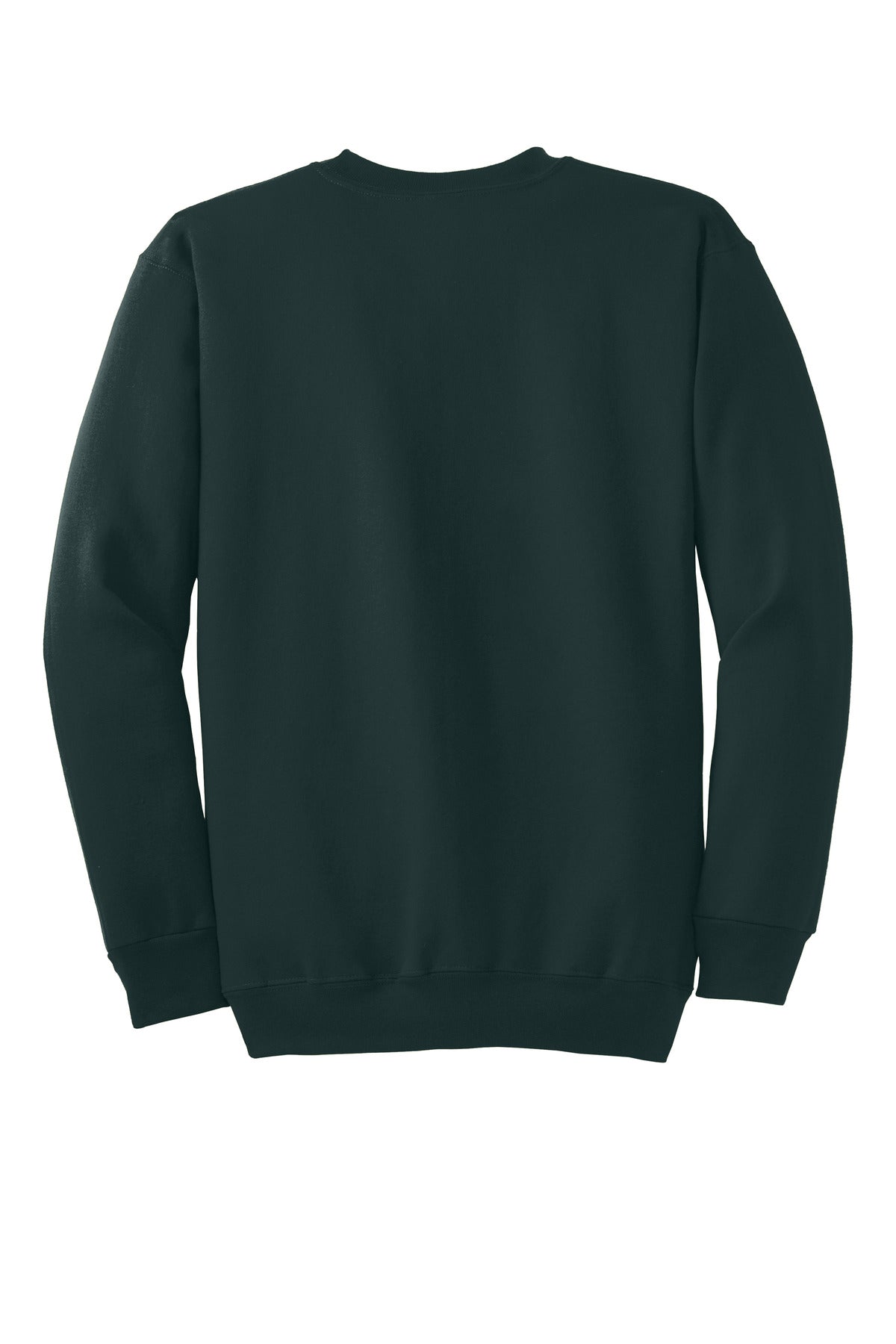 Port & Company Essential Fleece Crewneck Sweatshirt.  PC90 Dark Green